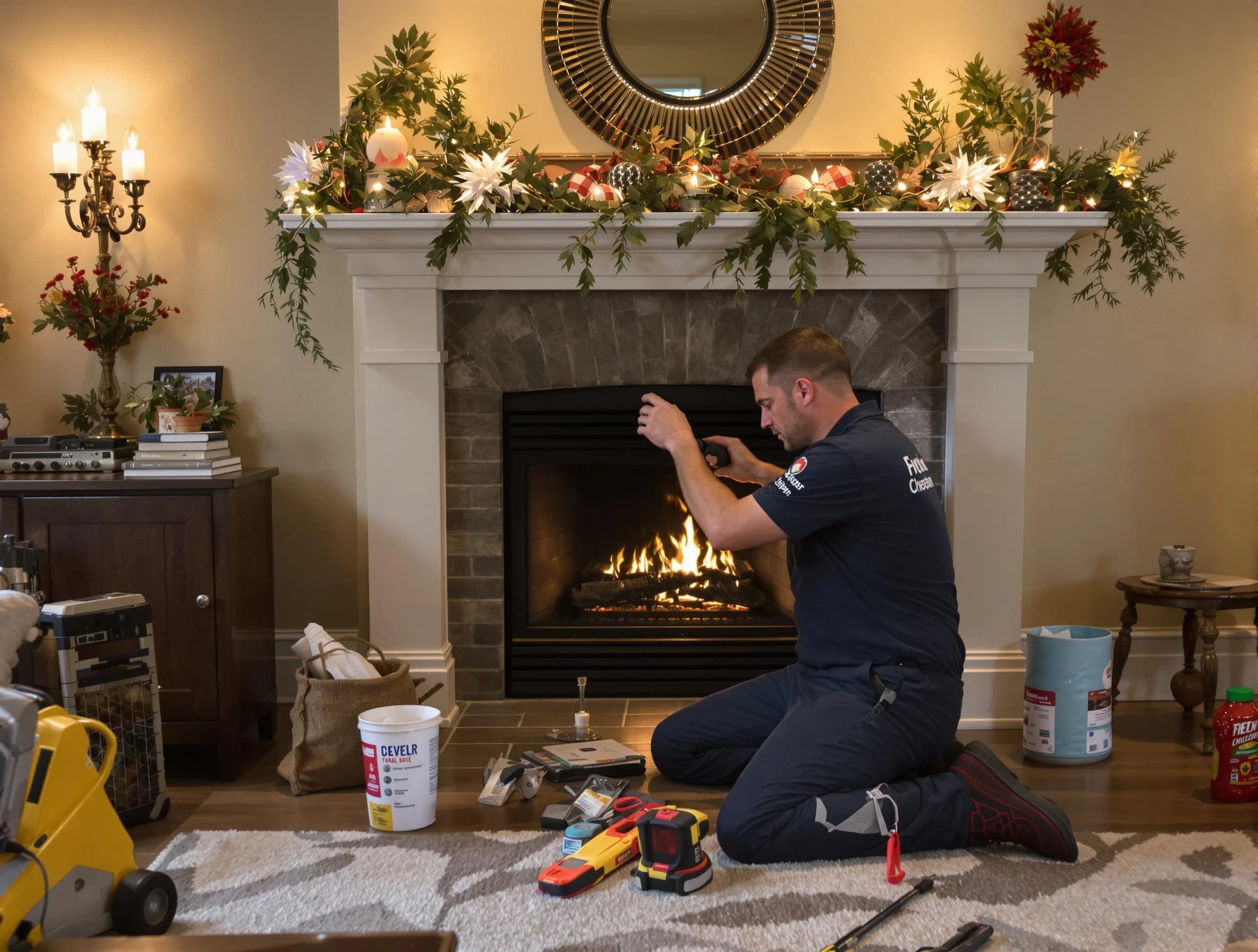 Peters Chimney Sweep offering fireplace maintenance services in Peters, PA