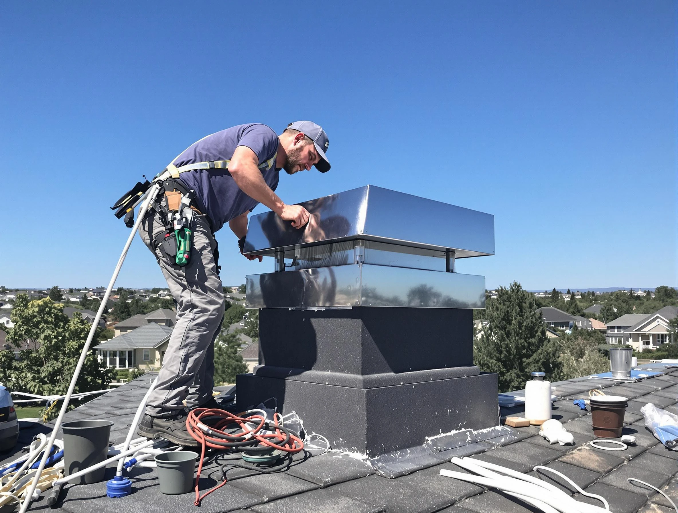Chimney Cap Services service in Peters, PA